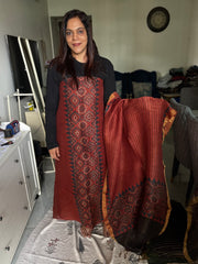 AJRAK linen by linen 2 piece set MF0086